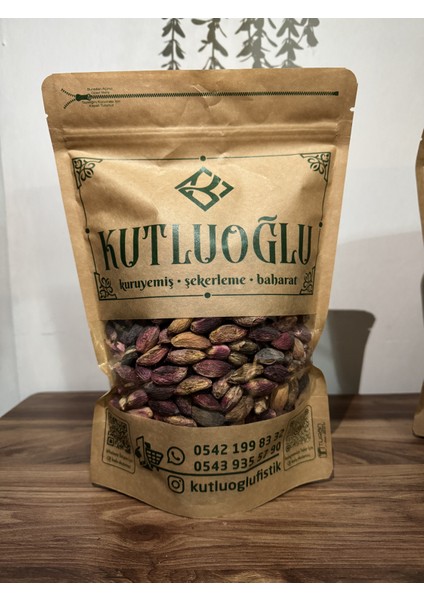 Kırmızı Kabuklu(Ben) Antep Fıstığı Natural Yeni Mahsul