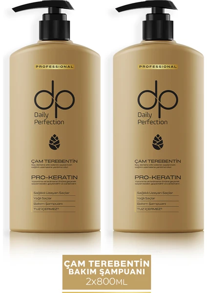 Dp Daily Perfection Çam Terebentin Tuzsuz Şampuan 2X800 ml