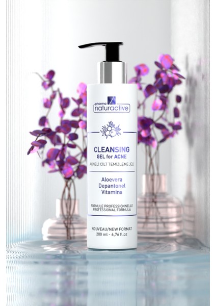 Akneli Ciltler İçin Temizleme Jeli, 200 ML