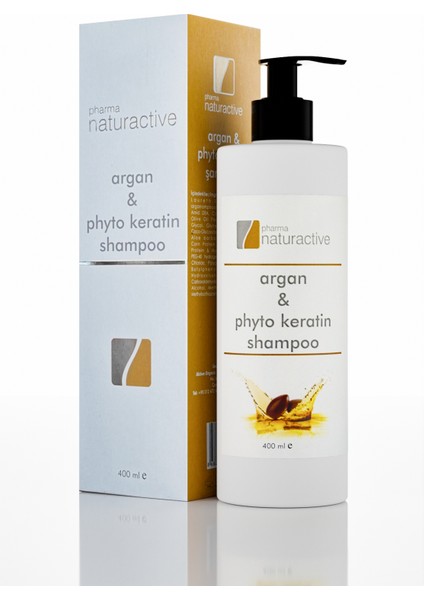 Argan Yağı & Phyto Keratin Şampuan, 400 ML