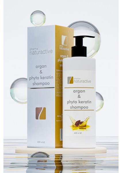 Argan Yağı & Phyto Keratin Şampuan, 400 ML