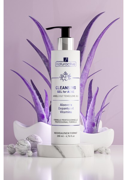 Akneli Ciltler İçin Temizleme Jeli, 200 ML fırsatları