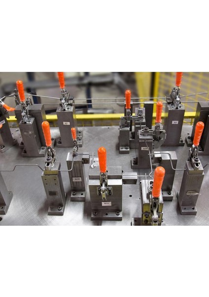 Yatay Taban Clamp Dikey Bağlantı Elemanı 1104 Y
