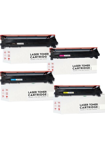 Samsung CLT-K407 / Samsung CLX-3185FW Uyumlu 1 Set Muadil Toner
