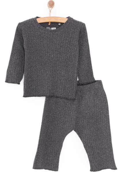 Kaşkorse Uzun Kol Pijama Takımı Erkek Bebek