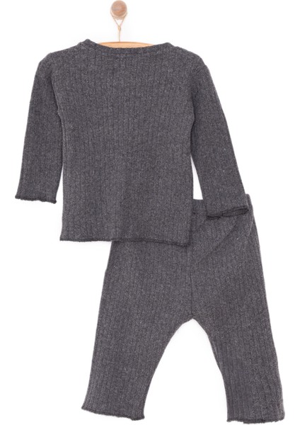 Kaşkorse Uzun Kol Pijama Takımı Erkek Bebek