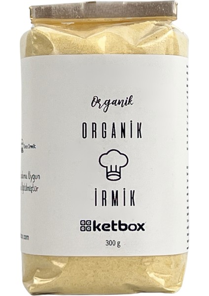 Organik Doğal Bebek Irmiği 300 gr Katkısız +6 Ay