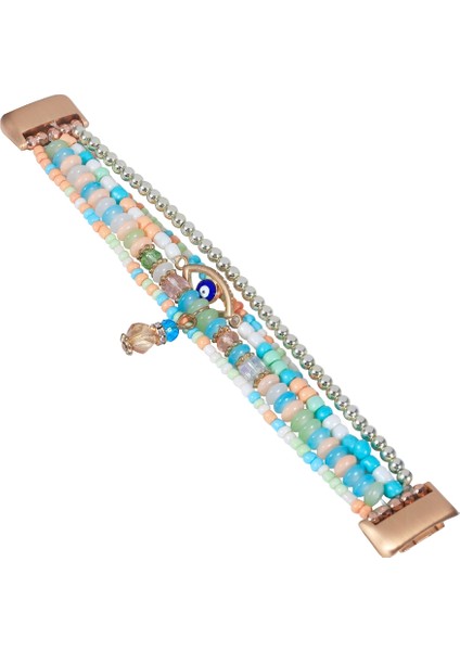 Fit Charge 5 Için Göz Boncuklu Zincir Saat Bandı (Yurt Dışından) fiyatları