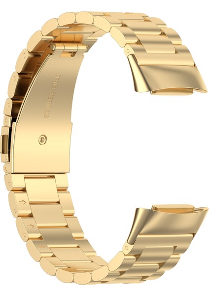 Fit Charge 5 Üç Boncuklu Paslanmaz Çelik Kayış Için (Yurt Dışından) fiyatları