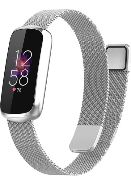 Fit Luxe Özel Sürüm Metal Kordonlu Saat Için (Yurt Dışından)