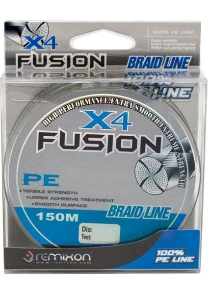 Fusion X4 150M Ip Misina 0,16MM