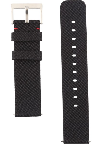 Fit Versa / Versa 2 (Koyu Kırmızı) Için Basit Moda Kanvas Saat Kordonu (Yurt Dışından) modelleri