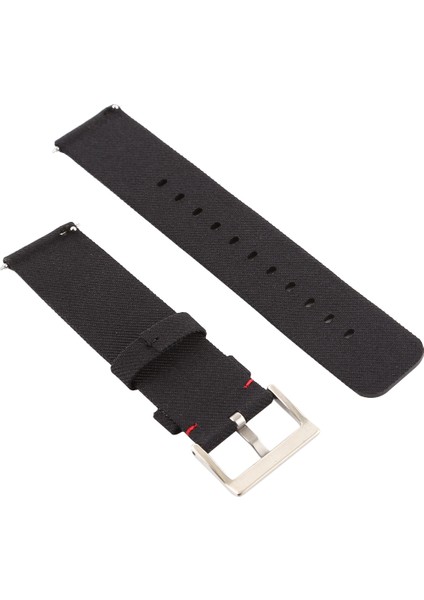 Fit Versa / Versa 2 (Koyu Kırmızı) Için Basit Moda Kanvas Saat Kordonu (Yurt Dışından) fırsatları