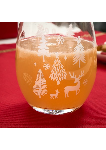 New Year Yılbaşı Noeltree Meşrubat Bardağı 590 ml fiyatları