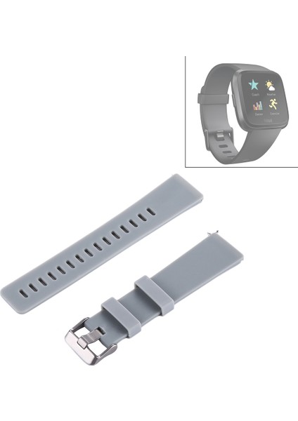 Fit Versa / Versa 2 Için Silikon Saat Bandı (Yurt Dışından)