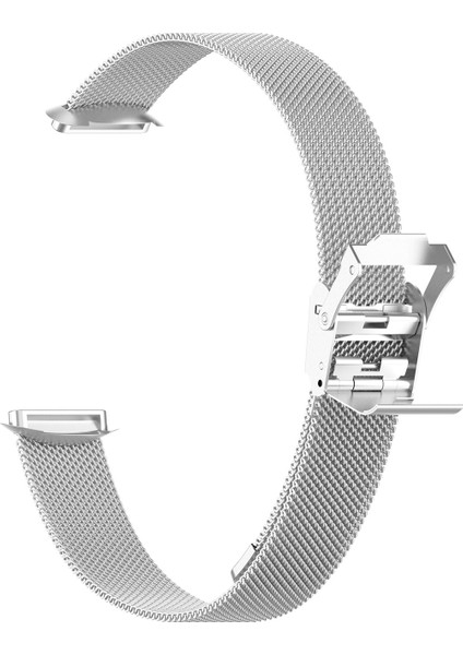 Fitbit Luxe Için Klipsli Metal Kordonlu Saat (Yurt Dışından)