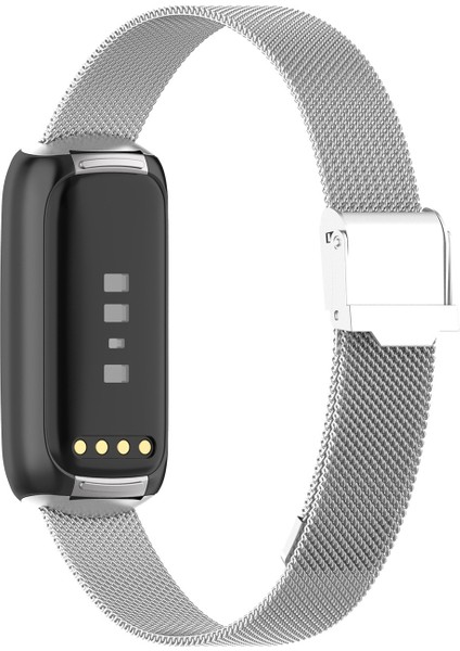 Fitbit Luxe Için Klipsli Metal Kordonlu Saat (Yurt Dışından) modelleri