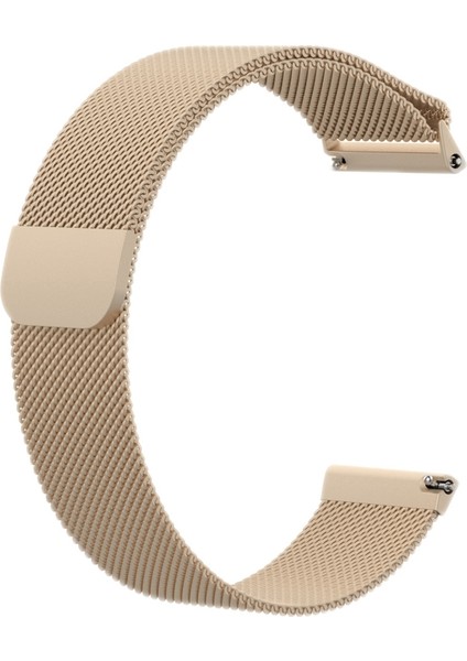 Fit Versa Milanese Watch Band Için, Boyut: L (Altın) (Yurt Dışından)
