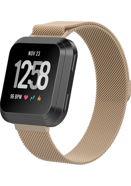 Fit Versa Milanese Watch Band Için, Boyut: L (Altın) (Yurt Dışından) modelleri