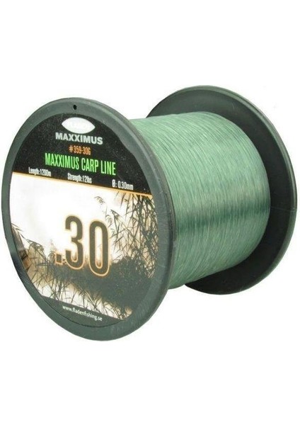 Maxximus Carp 1200M Yeşil Sazan Misinası 0.50 mm