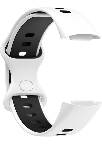 Fitbit Charge 5 Için Iki Renkli Silikon Kordonlu Saat (Yurt Dışından) modelleri