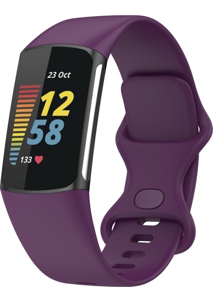 Fit Charge 5 Silikon Kordonlu Saat Için (Yurt Dışından) fırsatları