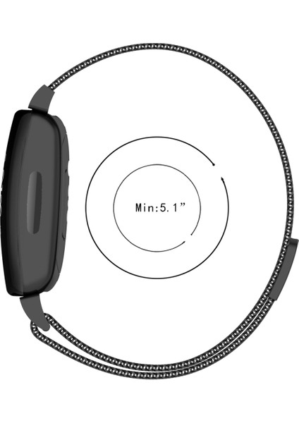 Fit Inspire 2 Milanese Kordonlu Saat Için (Yurt Dışından) indirimleri