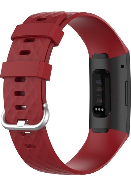 Fit Charge 4 / Charge 3 / Charge 3 Se Için 18MM Gümüş Renk Tokalı Tpu Bilek Kayışı Watch Band, Boyut: S(Beyaz) (Yurt Dışından) indirimleri