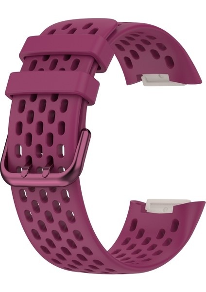 Fitbit Charge 5 Için Monokromatik Silika G Nefes Alabilir Kayış (Yurt Dışından) fiyatları