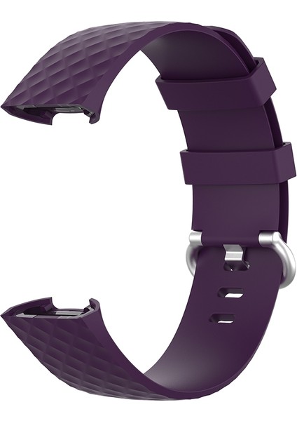 Fit Charge 4 / Charge 3 / Charge 3 Se Için 18MM Gümüş Renk Tokalı Tpu Bilek Kayışı Watch Band, Boyut: S(Beyaz) (Yurt Dışından) fırsatları