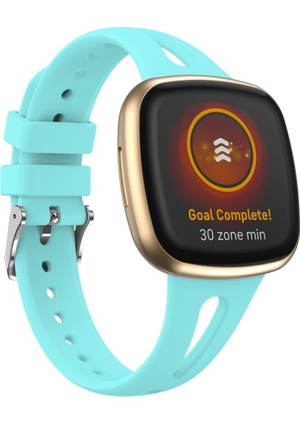 Fit Versa 3 / 4 Silikon Saat Bandı Için, Boyut: S (Yurt Dışından)