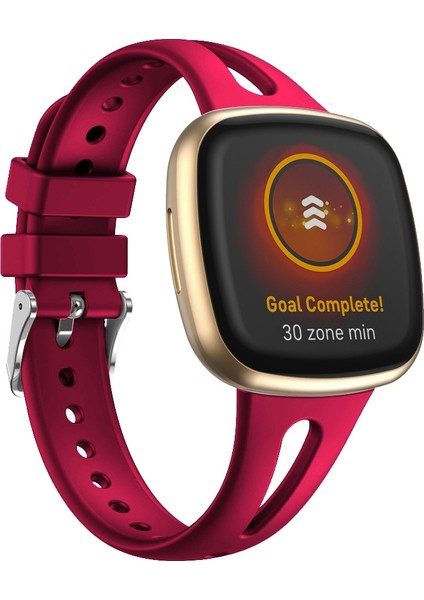 Fit Versa 3/4 Silikon Saat Bandı Için (Yurt Dışından)