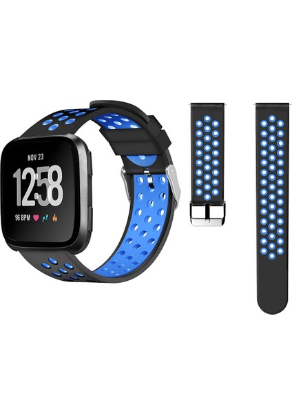 Fit Versa Için Basit Moda Silikon Saat Bandı (Yurt Dışından)