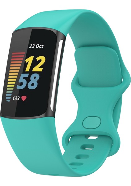 Fit Charge 5 Silikon Kordonlu Saat Için, Boyut: S (Yurt Dışından)