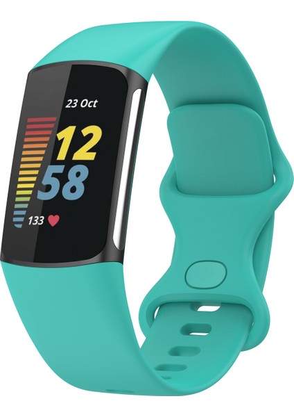 Fit Charge 5 Silikon Kordonlu Saat Için, Boyut: S (Yurt Dışından)