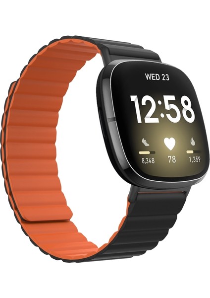 Fit Versa 4 / Sense 2 Için Silikon Saat Bandı (Yurt Dışından) fiyatları