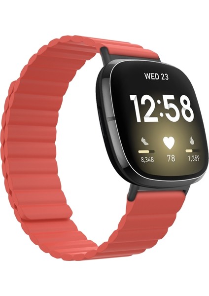 Fit Versa 4 / Sense 2 Için Silikon Saat Bandı (Yurt Dışından) fiyatları