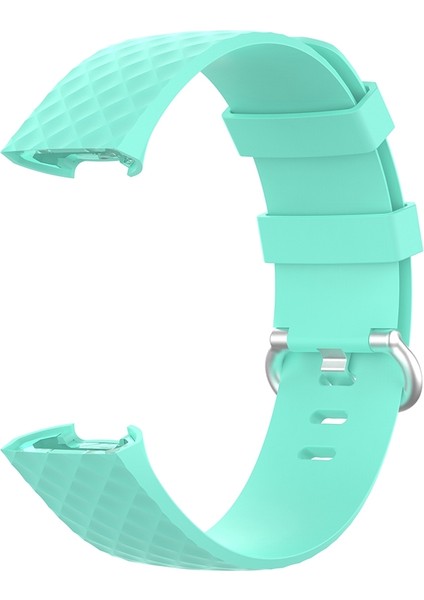 Fit Charge 4 / Charge 3 / Charge 3 Se Için 18MM Gümüş Renk Tokalı Tpu Bilek Kayışı Watch Band, Boyut: L (Zeytin Yeşili) (Yurt Dışından) fırsatları