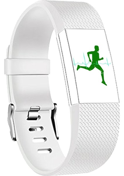 Fıt Charge 2 Için Kare Desenli Askı, 10,5x8,5cm (Yurt Dışından)