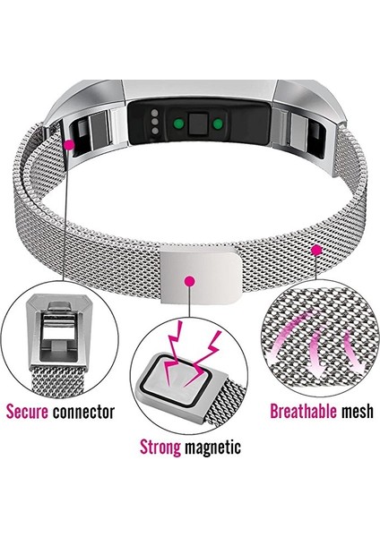 Fıt Alta Için Paslanmaz Ste Mıknatıs Kayışı, 170-236MM (Yurt Dışından) fırsatları