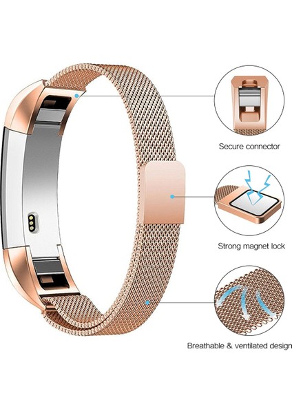 Fıt Alta Için Paslanmaz Ste Mıknatıs Kayışı, 170-236MM (Yurt Dışından) modelleri