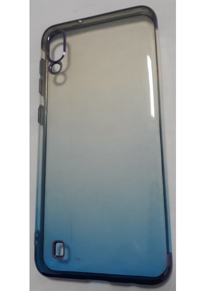 Samsung M10 Kenarları Renkli Silikon Kılıf