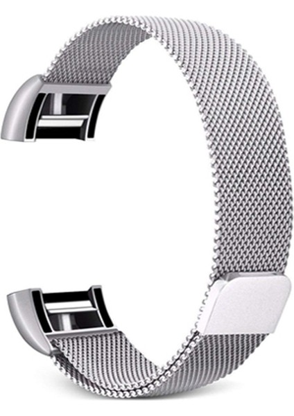 Fıt Charge 2 Için Paslanmaz Çelik Kordonlu Saat, Boyut: L (Yurt Dışından)