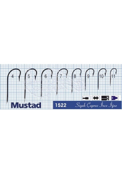 Olta Iğnesi 1522 100lü No:7 fiyatları
