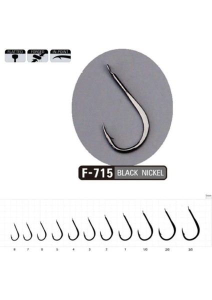 Bay Bay F-715 Serisi Olta Iğnesi No:3 fiyatları