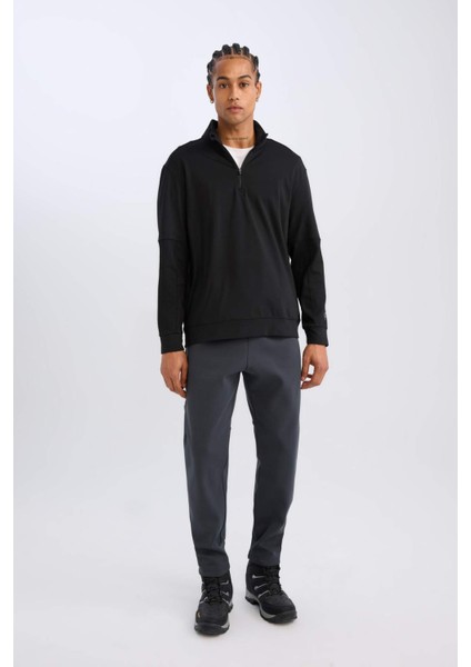 Fit Kalın Jogger Eşofman Altı Standart Fit Cepli Sporcu Beli Lastikli D6312AX24WN fırsatları