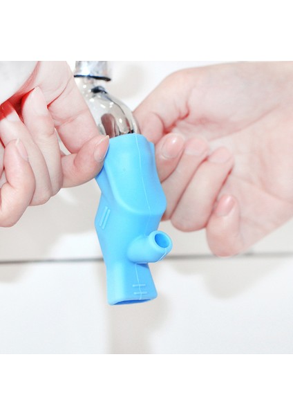 Mavi Stil 3 Renkli Premium Bebek Ellerini Yıkama Musluğu Uzatıcı Çeşmesi Silikon Lavabo Musluğu Aksesuarları (Yurt Dışından) fırsatları