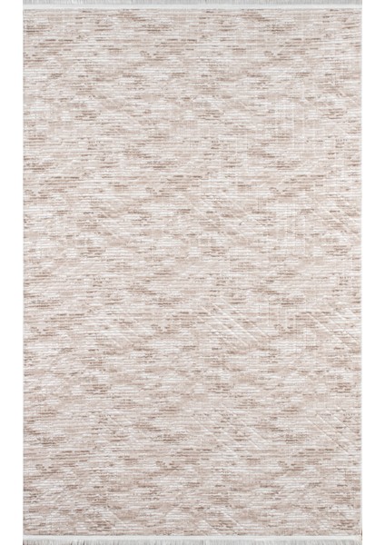 Kaymaz Taban Yıkanabilir Modern Salon Mutfak Oturma Odası Çocuk Odası Halısı 5015 Vizon