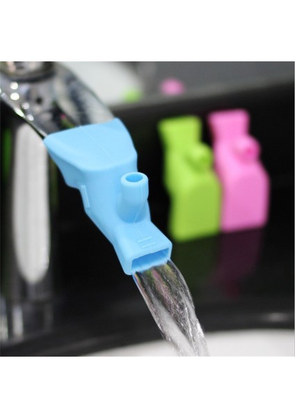 Resim Stili Olarak Esnek Silikon Musluk Uzatma Lavabo Bataryası Uzatıcı Çocuklar Yıkama Cihazı Banyo Mutfak Lavabo Musluk Kılavuz Uzatıcısı (Yurt Dışından) modelleri