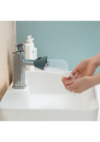 Mavi B Tarzı Çocuklar Için Musluk Uzatıcı Ekolojik Musluk Uzantısı El Yıkama Musluk Su Banyo Lavabo 2 Uçlu Ev Aletleri (Yurt Dışından) fiyatları